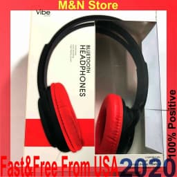 RHEA- Vibe Bluetooth Over Ear Headphones Rechargeable Usa First Class Pkg Ship Today - Thumbnail 2