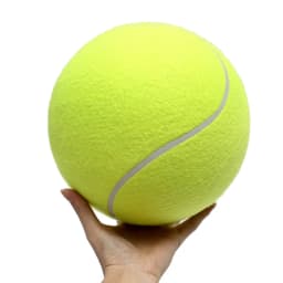 Pet Toy,9.5" bigdogball Rubber Kelly Big Giant Tennis Ball, Thicker Durable Mega Jumbo Dog Play Supplies Fun Thrower Chucker Training,Pet Instincts - Thumbnail 6