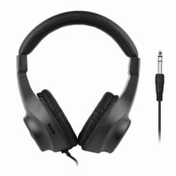 KLYNE- Wired Over Ear Dj Headphones Studio Monitor Stereo Headphones Headset Black D5O9 - Thumbnail 2