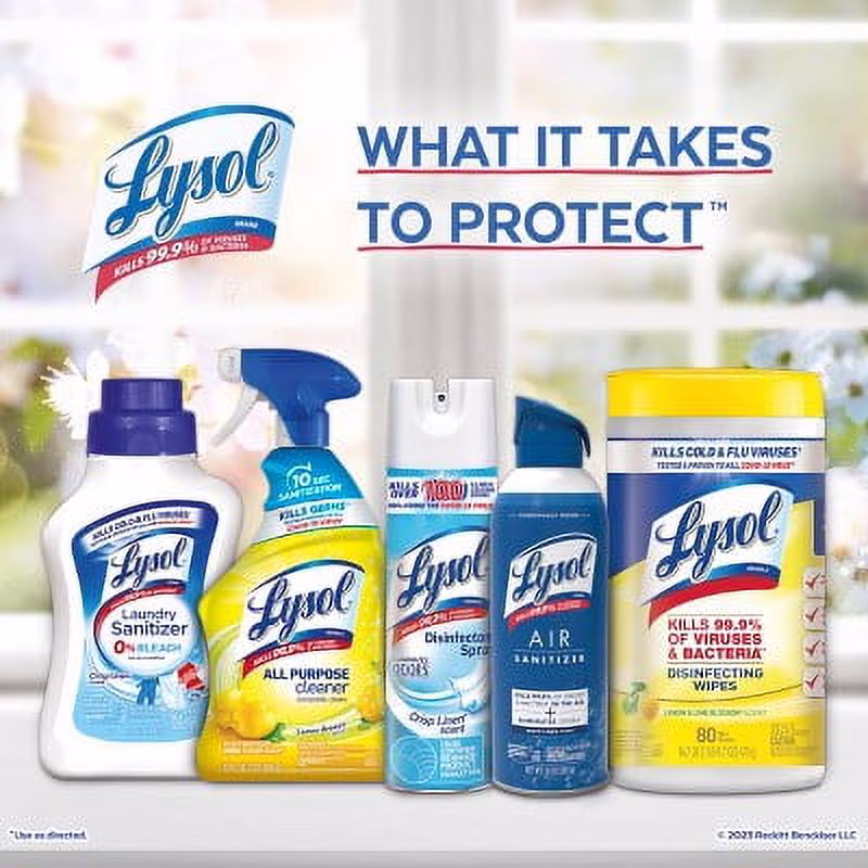 Lysol Lemon and Lime Blossom Disinfecting Wipes - Thumbnail 13