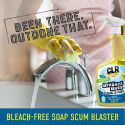 CLR Brilliant Bath Foaming Multi-Surface Cleaner, Fresh Scent, EPA Safer Choice, 26 fl oz - Thumbnail 5