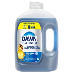 Dawn Platinum, Refill Jug Dish Soap Fresh Rain, 51.5oz - Thumbnail 9
