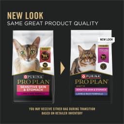 Purina Pro Plan Cat Food Sensitive Skin and Stomach Lamb and Rice Dry Formula - Thumbnail 2