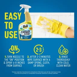 CLR Brilliant Bath Foaming Multi-Surface Cleaner, Fresh Scent, EPA Safer Choice, 26 fl oz - Thumbnail 7
