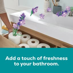 Angel Soft 2-Ply Toilet Paper, Fresh Lavender, 12 Rolls - Thumbnail 2