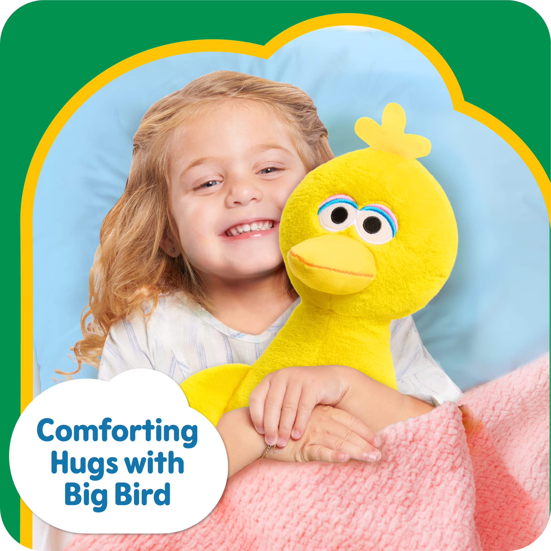 Sesame Street Large Plush Big Bird Baby and Toddler Toys - Thumbnail 4