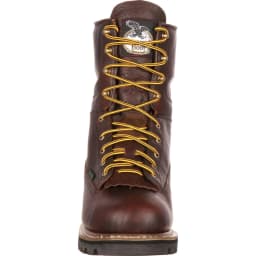 Georgia Boot Waterproof Lace-To-Toe Work Boot, Soggy Brown, Size 10.5(W) - Thumbnail 3