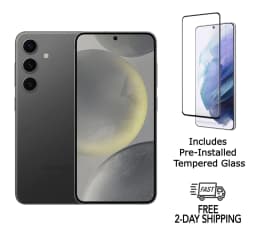 Restored Unlocked Samsung Galaxy S24, Cell Phones 5G S921U 128GB 8GB RAM, Onyx Black - Thumbnail 1