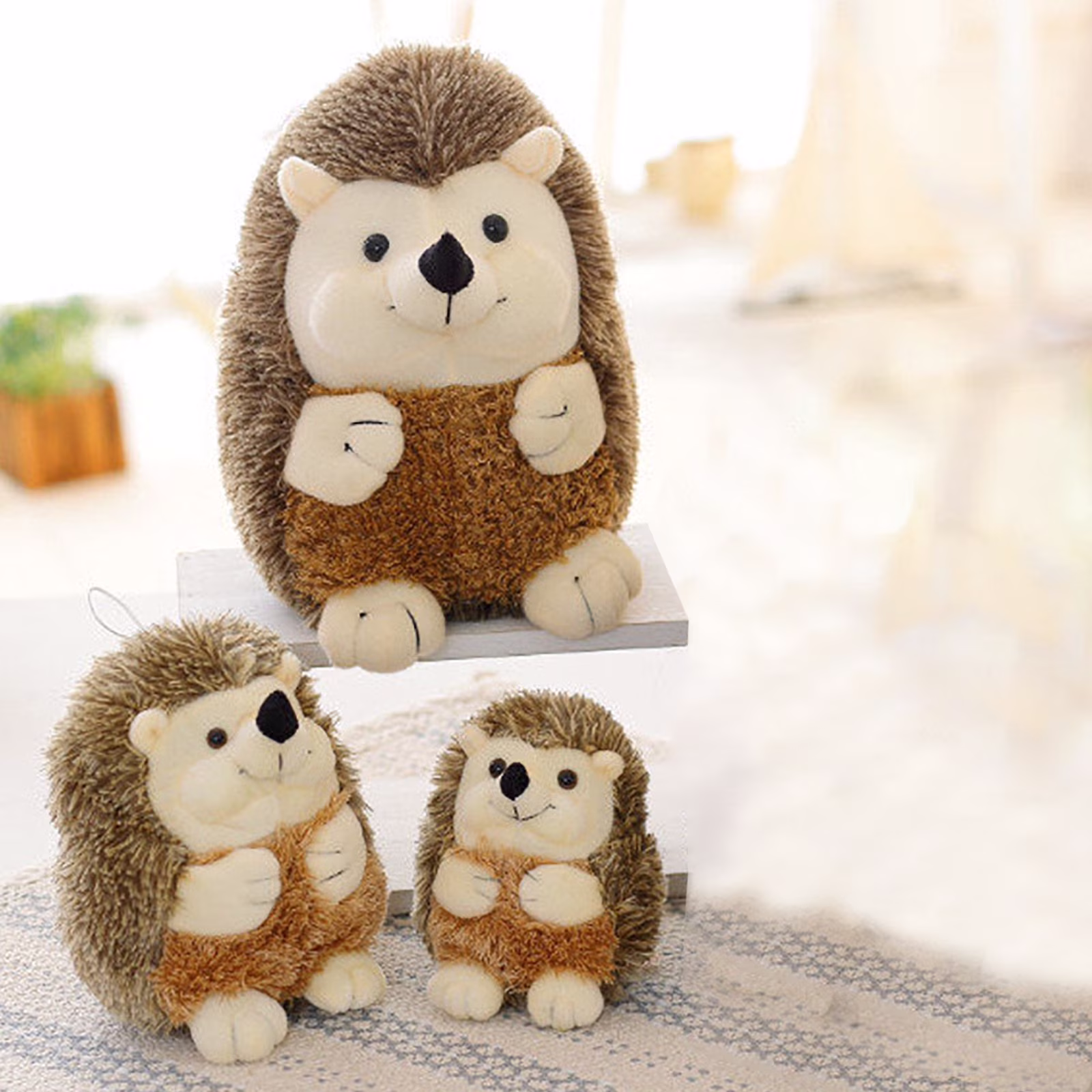 Byujiro Toys Saving Deals Clearance! 18cm Hedgehog Cute Stuffed Animal Plush Toy - Adorable Soft Hedgehog Toy Plushies and Gifts - Perfect Present - Thumbnail 8