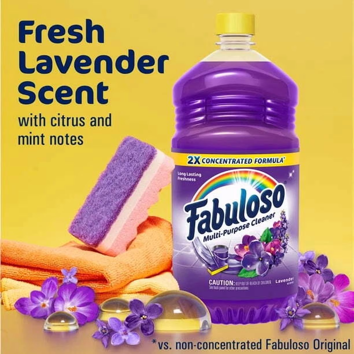Fabuloso Multi-Surface Floor Cleaner, Lavender Scent, 16.9 Fl Oz - Thumbnail 2