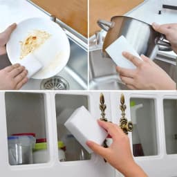20 Pack Dirt Eraser Sponge – Multi-Surface Stain Remover for White Walls, Shoes, Floors, and More – Easy to Cut to Size - Thumbnail 8