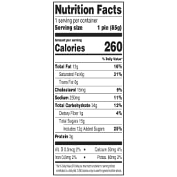 Freshness Guaranteed 4-inch Baked Mini Pumpkin Pie, 3 oz Box - Thumbnail 4