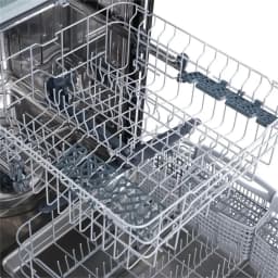 Cosmo 48 in. Double Oven Gas Range & Dishwasher & Wine Cooler & Refrigerator Set - Thumbnail 10