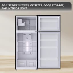 Conserv 30in RETRO Refrigerator 18cf Top Mount FACTORY INSTALLED ICE MAKER 110V - Thumbnail 7