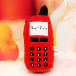 Interactive Dog Toy Colorful Pet Puppy Dogs Chew Toys Cute Phone Shape Play Squeaky Sound Plush Toys - Thumbnail 9