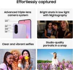 Samsung Galaxy A57 5G A576B 256GB Dual-SIM GSM Unlocked Android Smartphone - Thumbnail 5