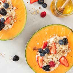 Fresh Cantaloupe, Each - Thumbnail 2