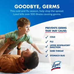 Lysol Disinfectant Spray, Sanitizing and Antibacterial Spray, Crisp Linen Scent, 19 fl oz, 3 pack - Thumbnail 5