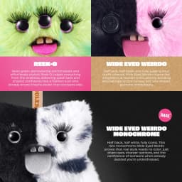 Fuggler Baby Baddies Fugg 5 Inch Collectible by ZURU - Ugly Monster Plush Toy for Kids Ages 1 - Thumbnail 4