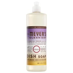 Mrs. Meyer's Clean Day Liquid Dish Soap, Compassion Flower Scent, 16 Fl Oz Bottle - Thumbnail 1