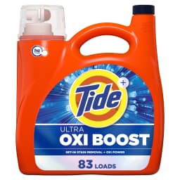 Tide Laundry Detergent Liquid with Ultra Oxi Boost, Advanced Stain Remover, 117 fl oz, 83 Loads - Thumbnail 1
