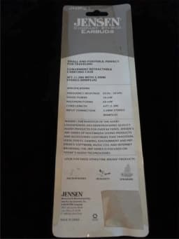 RHEA- Nos Jmp-21 Jensen Compact Stereo Earbuds - Thumbnail 3