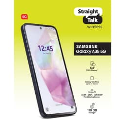 Straight Talk Samsung Galaxy A35 5G, Black - Prepaid Smartphone [Locked to Straight Talk] - Thumbnail 11