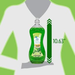 Great Value Dish Washing Liquid Detergent, Limon/Lime, 28 fl oz - Thumbnail 5