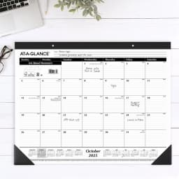 AT-A-GLANCE 2026 Monthly Desk Pad Calendar, 21.75" x 17" - Thumbnail 2
