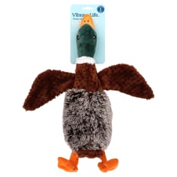 Vibrant Life Multicolor Duck Plush Dog Toy with Honking Squeaker, Chew Level 1 - Thumbnail 7