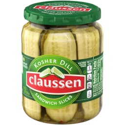 Claussen Kosher Dill Pickle Sandwich Slices, 20 fl. oz. Jar - Thumbnail 10