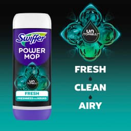 Swiffer PowerMop Solution with Unstopables Fresh Scent, Double Pack - Thumbnail 7
