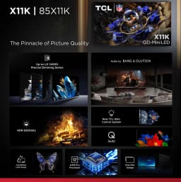 TCL QLED Smart TV 85X11K (85-Inch) - Thumbnail 3
