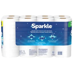Sparkle Tear-A-Square Paper Towels, 8 Double Rolls, 110 Sheets per Roll - Thumbnail 13