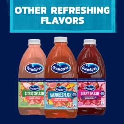 Ocean Spray Berry Splash Strawberry & Raspberry 50.7 fl oz Bottle - Thumbnail 6