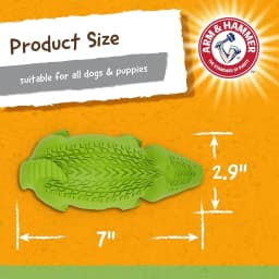 Arm & Hammer Super Treadz Gator Durable Dog Dental Toy - Thumbnail 7
