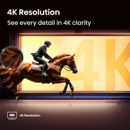 Hisense 50" Class 4K UHD LED LCD Roku Smart TV HDR R6 Series 50R6E3 - Thumbnail 4