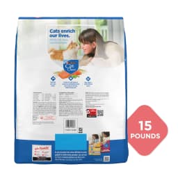 Purina Cat Chow Complete High Protein Dry Cat Food with Real Salmon, 15 lb Bag - Thumbnail 7
