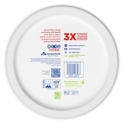 Dixie Ultra Disposable Paper Plates, 10", Multi-Color, 50 Count - Thumbnail 9
