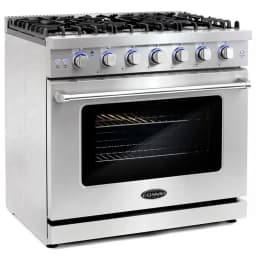 Cosmo 36" Range & Hood & Dishwasher & Wine Cooler & Fridge & Microwave Set - Thumbnail 32