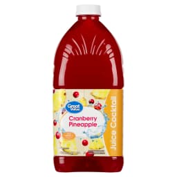 Great Value Cranberry Pineapple Juice Cocktail, 64 fl oz (Shelf Stable) - Thumbnail 1