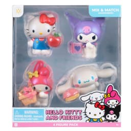 Hello Kitty® and Friends 2 inch 4-Figure Pack - Classic Figures with Accessories - Walmart Exclusive - Thumbnail 1