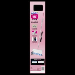 Swiffer Pink Limited Edition Mop & Go Deluxe, 2-in-1 Floor Mopping and Sweeping Kit, 1 Device, 6 Mop Refills, 2 Sweep Refills - Thumbnail 6