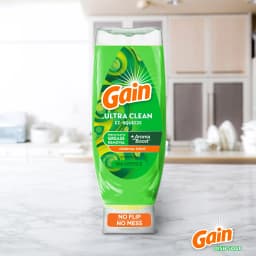 Gain EZ-Squeeze Dishwashing Liquid Dish Soap, Original Scent, 14.70 fl oz - Thumbnail 4
