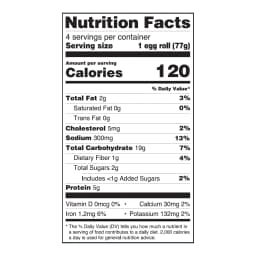 Great Value White Meat Chicken Egg Rolls, 10.8 oz, 4 Count - Thumbnail 3