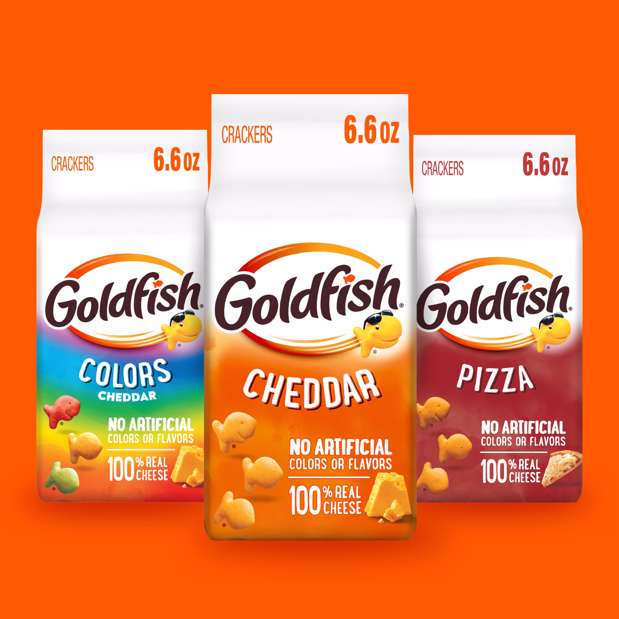 Goldfish Cheddar Baked Snack Crackers, 6.6 oz Bag - Thumbnail 6