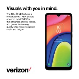 Verizon TCL 30 LE 4G LTE, 32GB, Black - Prepaid Smartphone [Locked to Verizon Prepaid] - Thumbnail 7
