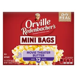 Orville Redenbachers Microwave Popcorn Mini Bags, Movie Theater Butter Flavor, 1.5 oz., 12-Count - Thumbnail 8