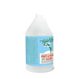 Rebel Green Fruit & Veggie Clean - Natural, Plant-Based Vegetable Wash - Sustainable, No Aftertaste - 1 Gallon Refill - Thumbnail 3
