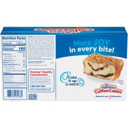 Hostess Coffee Cakes, Cinnamon Streusel Snack Cakes, 20.25 oz Box (14 Count) - Thumbnail 8